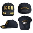 thumbnail image 2 of Gorra de béisbol con iconos bordados para hombre y mujer, 2 of 3