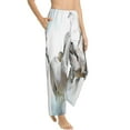 thumbnail image 2 of Balery Running White Horses print Women's Pajama Pants,Ultra Lightweight Pjs,Lounge Pant-XX-Large, 2 of 9