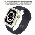 thumbnail image 4 of Worryfree Gadgets Bling Bumper Case for Apple Watch White/Gold 38mm (C19-WTGD38), 4 of 5