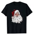 thumbnail image 1 of Awdenio Blouse Christmas Printed Casual All-match Short Sleeve T-Shirt Tops, 1 of 2
