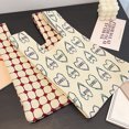 thumbnail image 5 of Bolso de mano para mujer, Retro, bonito, pequeño, tejido, chaleco, portátil, Bento, informal, para compras al aire libre, 5 of 5