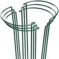 thumbnail image 1 of Estacas de soporte para plantas HiGift, paquete de 6, 25 x 40 cm, jaula metálica, 1 of 8