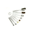 thumbnail image 3 of Norpro 8-Piece Stainless Steel Measuring Spoon Set, One Size, Metallic, 3 of 5