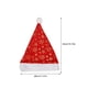 thumbnail image 2 of Sombrero de Navidad Gorras de Navidad Decoración de fiesta Sombreros Amigables con la piel Lindos Sombreros de Papá Noel Tocado clásico para Kits de decoración para fiestas Flor de nieve dorada Inteprter HA069655-02, 2 of 6