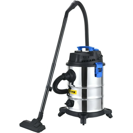

VEVOR Dust Extractor Collector 8 Gallon Capacity HEPA Filtration System Automatic Dust Shaking 1200W Powerful Motor Wet & Dry Vacuum Cleaner Heavy-Duty Shop Vacuum with Attachments