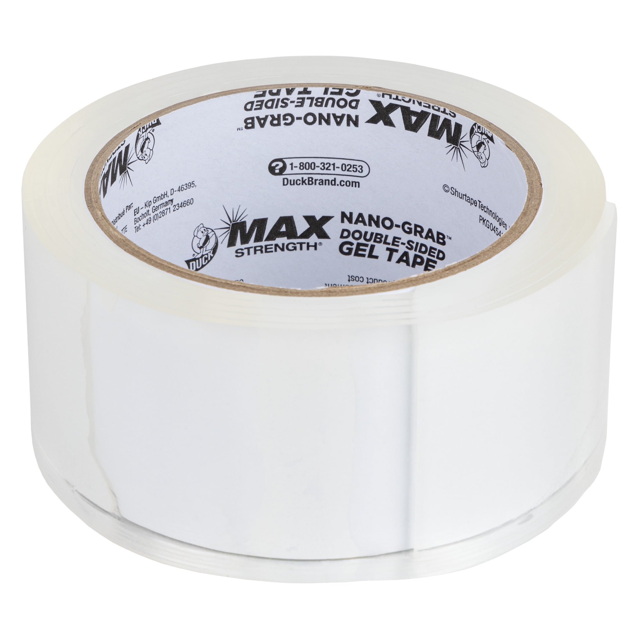 Duck Max Strength Nano-Grab Gel Tape, 1 Pack, 2 in. x 5 ft.