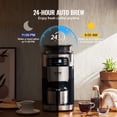 thumbnail image 4 of VEVOR 8-Cup Coffee Maker Drip Coffee Machine with 24-Hour Timer for Auto Brew, 4 of 9