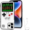 thumbnail image 1 of Étui de Téléphone Gameboy pour iPhone 14 Pro Max, Étui de Jeu, Console de Jeu Rétro, Étui de Protection Auto-Alimentée (Blanc, iPhone 14 Pro Max), 1 of 5