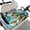 Summer Turtle, variant on Yuyamidu Summer Turtle Golf Cart Seat Covers with Storage Pockets Soft Polyester Fabric, Universal Fit for 2-Seat Golf Carts, Easy to Install and Remove, Outdoor Golfing
