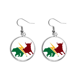 thumbnail image 1 of Bear City Pendientes pendientes de plata colgantes joyas señora Unbranded M, 1 of 3