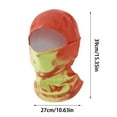 thumbnail image 3 of Unisex Heat Reactive Balaclava, Color-Changing Thermal Mask for Skiing Hiking Biking, Full Head Wrap, 3 of 8