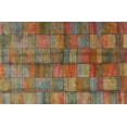 thumbnail image 1 of Ahgly Company Indoor Rectangle Contemporary Dark Almond Brown Abstract Area Rugs, 8' x 12', 1 of 6