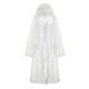 thumbnail image 1 of Poncho transparente Sunnimix con capucha para lluvia para adultos, 1 of 7