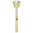 thumbnail image 4 of Unique Moments 1 cttw Lab Grown Radiant Cut Diamond Engagement Solitaire Ring 14K Yellow Gold, 4 of 6