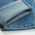 thumbnail image 4 of KIDSCOOL SPACE Little Girls Jeans,Elastic Band Inside Ripped Strechy Slim Fit Denim Pants, 4 of 5