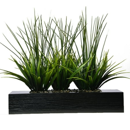 14" Tall Grass Artificial Indoor/ Outdoor Decorative ...