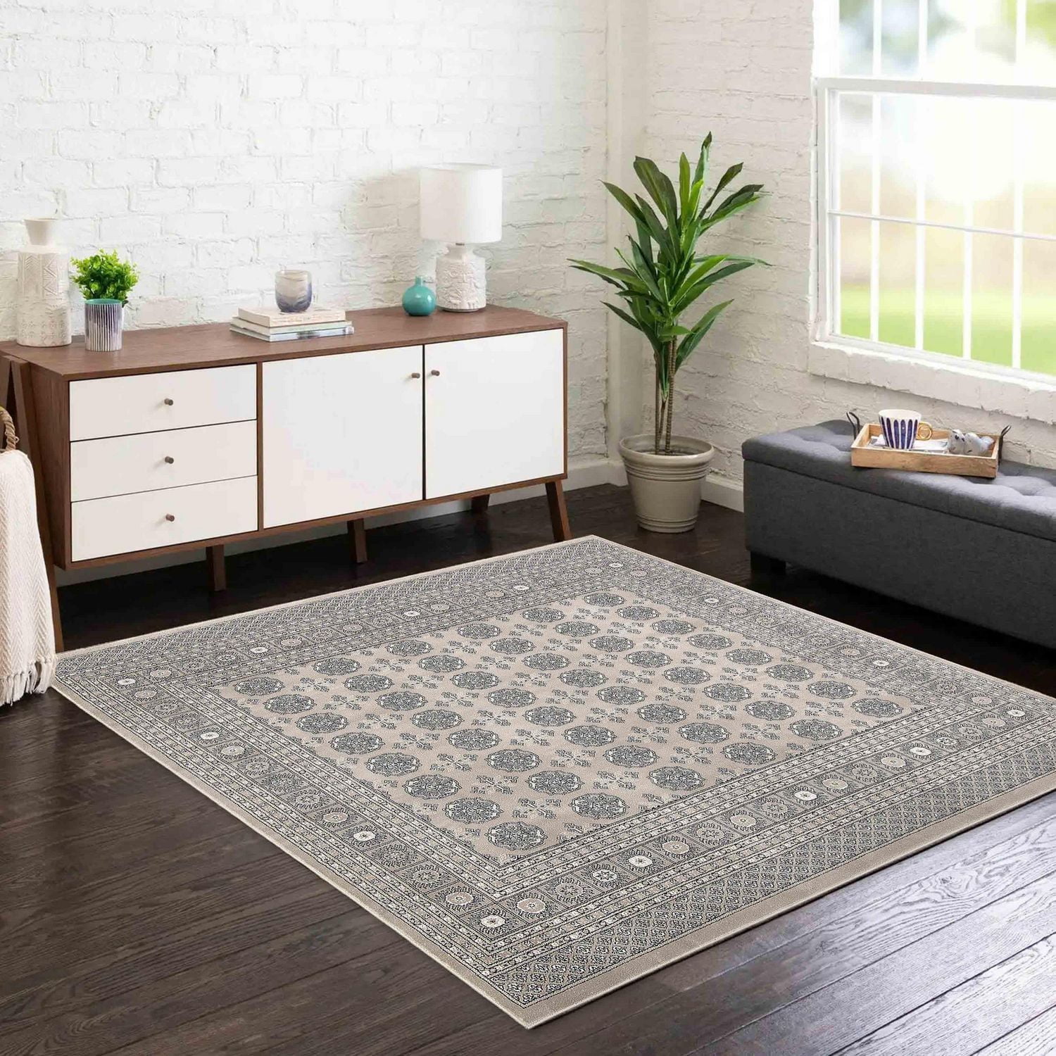 Tapis ECARPET Bokhara Oriental pour Salon, Salle à Manger