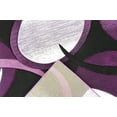 thumbnail image 4 of Premium Hand Carved Abstract Modern Rug Contemporary Colorful Thick Carpet Design 1062 (7'8"x10'8",Purple), 4 of 9