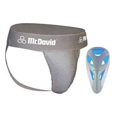 mcdavid 3300 teen performance supporter with flex cup, grey, regular