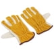 thumbnail image 1 of Guantes de trabajo, guantes de piel de vaca para jardín, guantes de piel de vaca resistentes a perforaciones, guantes de jardinería, estética elegante, 1 of 12