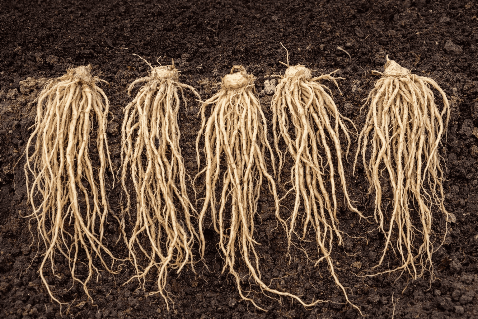 Jersey Knight Live Asparagus Bare Root Plants - 2yr Crowns - Easy to Grow Asparagus (25 Asparagus Crowns)