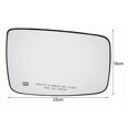 thumbnail image 2 of Convient pour Dodge Ram 1500 2500 09-19 Rétroviseur Lentille Rétroviseur, 2 of 7