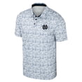 thumbnail image 2 of Men's Colosseum  Navy Notre Dame Fighting Irish It's Time! All Over Print Polo, 2 of 3