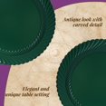thumbnail image 3 of Antique White Charger Plates, 3 of 4