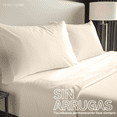 thumbnail image 3 of TESSO HOME Juego de Sábanas Ultrasoft – Máxima Suavidad y Frescura Todo el Año (MAT Capuchino), 3 of 6