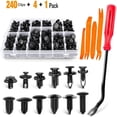 thumbnail image 5 of 240 Pieces Car Body Retainer Clips Set Replacement Auto Fasteners Assortment, 5 of 5