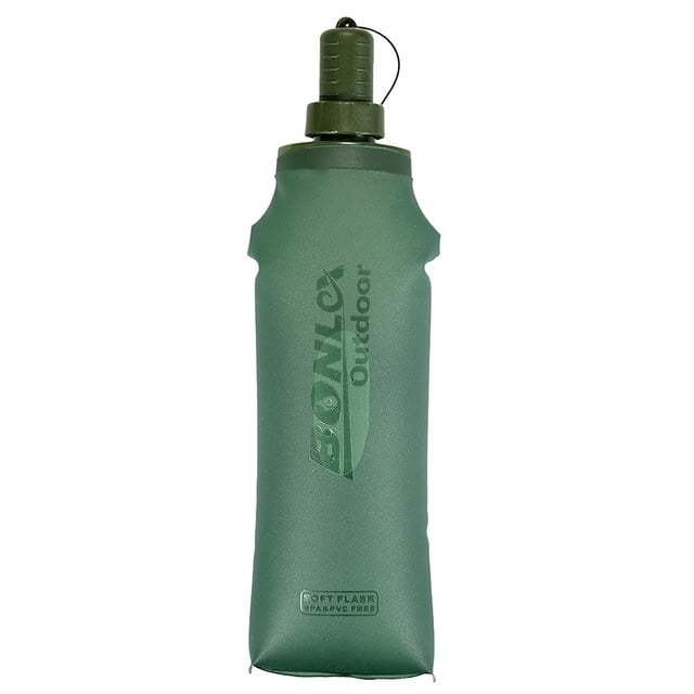 Botella blanda TPU Plegable Suave Frasco Botella de Agua Deportiva Correr Camping Senderismo Bolsa d Bonlex Botella blanda