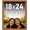 Honey Pecan, variant on 18x24 Frame Rustic Sky Blue Solid Wood Picture Frame | 0.75 Inch Moulding Width |Includes UV