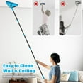 thumbnail image 3 of NEWE Wall Mop Cleaner with 80 inches Long Handle (Blue), 3 of 7