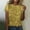 Yellow, variant on Herrnalise Women's Sequin Tops Sparkly Glitter Blouses Sequined Short Sleeve Shirts for Holiday Club Night Gear up for greatness for less
