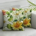 Chilfamy Spring Floral Throw Pillow Covers Home Sweet Home Flowers