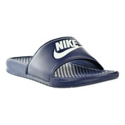 Nike Benassi JDI Slide Men's Sandals MidNight Navy/Wind Chill/White 343880-403