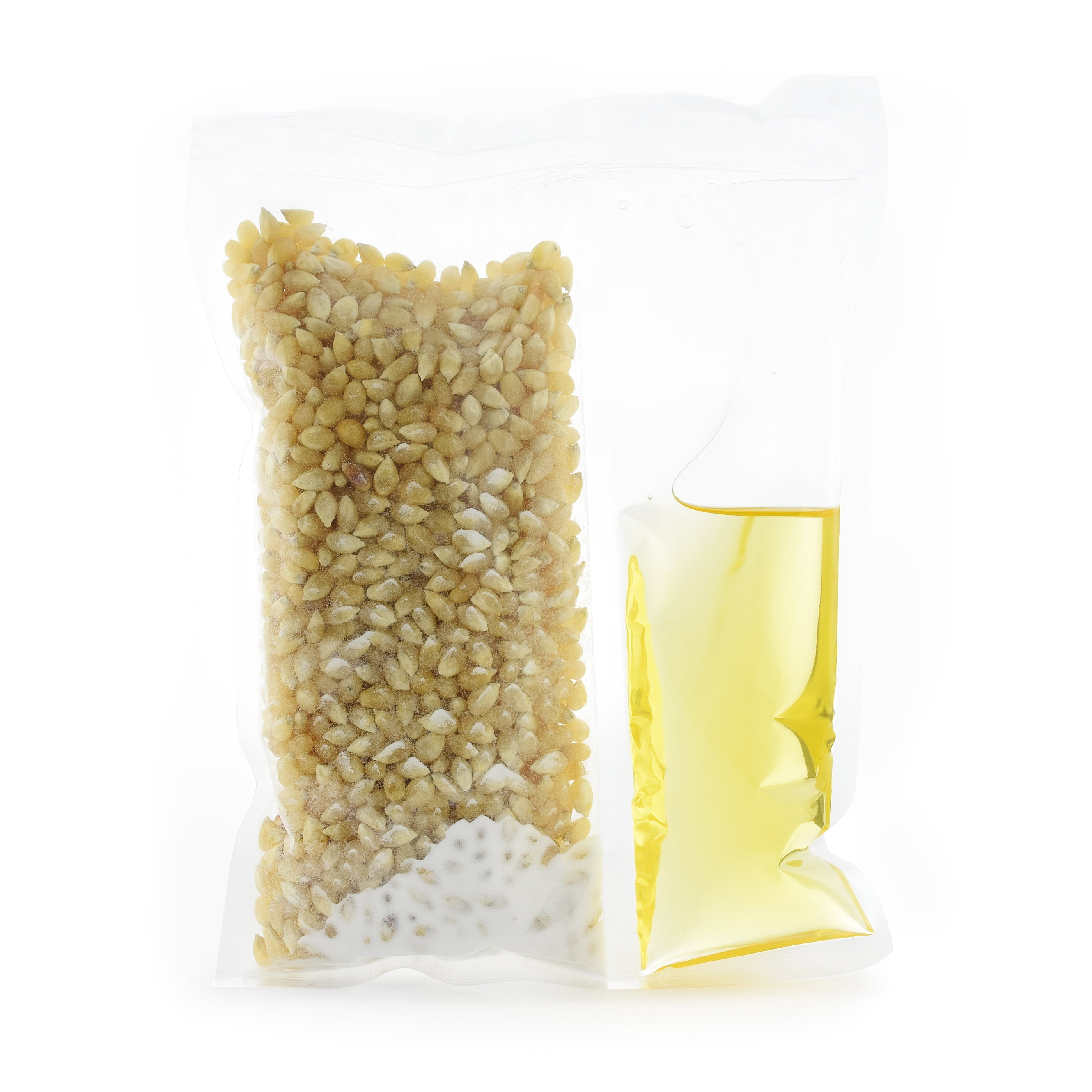 Snappy Snap-Paks All in One White Popcorn Portion Packets for 8 oz Popping Machine, Kernels, Oil, and Salt, 24 Count