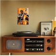thumbnail image 4 of ZHONGYUTONG Black Music Canvas Wall Art African American Jazz Painting Music Playing Art Musical Instruments Prints Music Themed Men Room Home Decor Framed (20.00" x 30.00"), 4 of 4