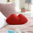 thumbnail image 3 of Mainstays 16" x 9" Lips Decorative Pillow, Brillant Red, 3 of 7