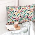 thumbnail image 5 of Kdxio Cotton Pillow Cases 20"x30" Pillowcases,Soft and Breathable Bedroom Pillow Cases-Colorful Spots, 5 of 8