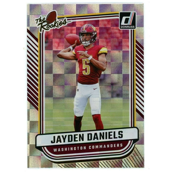 NFL 2024 Panini Donruss Football The Rookies Jayden Daniels TR-37 (Rookie)