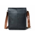 thumbnail image 2 of Retro Two Tone Leather Messenger, 2 of 6