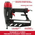 thumbnail image 5 of Hyper Tough 16-Gauge 2-1/2-inch Penumatic Straight Finish Nailer, 5 of 8