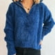 thumbnail image 5 of Ailaofu Womens Fuzzy Fleece Half-Zip Pullover Sweatshirt Fall Lapel Long Sleeve Casual Outerwear, 5 of 5