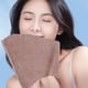 thumbnail image 4 of Toalla Suave y Absorbente de Hilo a Rayas de Color Sólido, Toalla Facial, Juego de Cuatro Unidades., 4 of 6