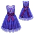 thumbnail image 2 of Girls Asha Costume Dress Princess Sleeveless Bowknot Outfits, 3-9Y, 2 of 7