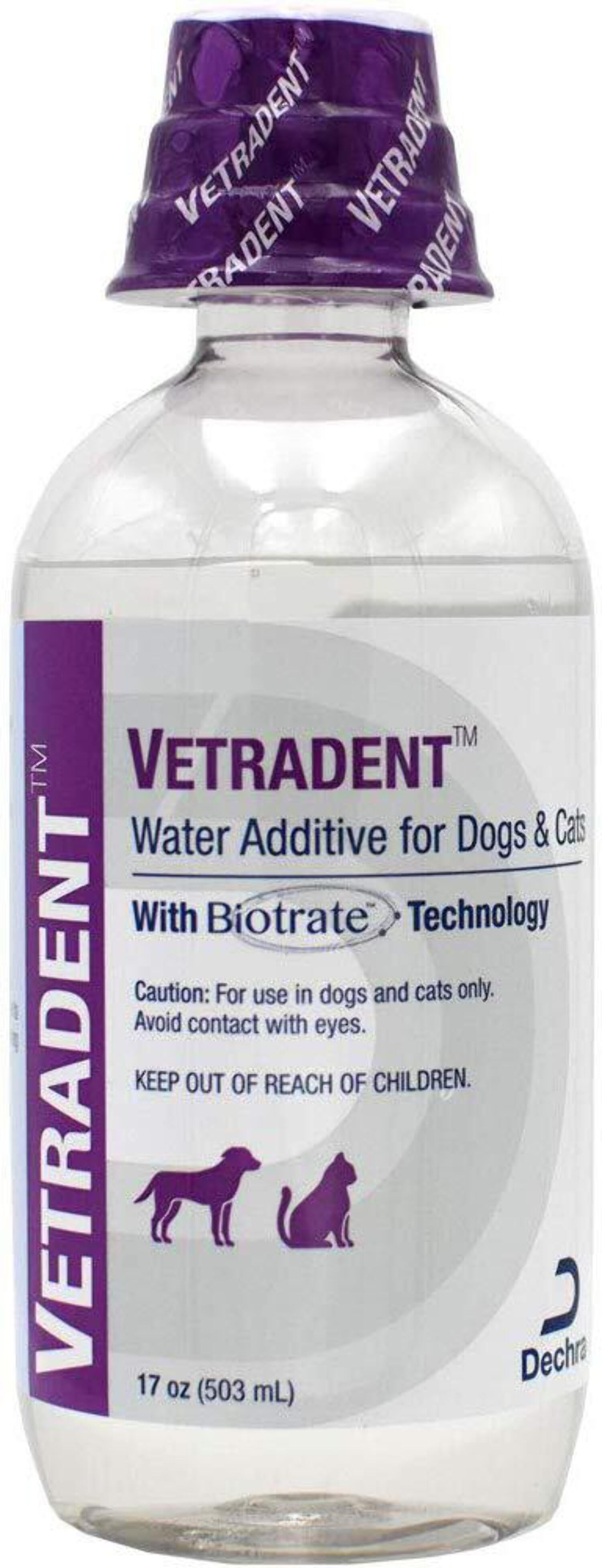 Dechra Vetradent Water Additive for Dogs and Cats 17 oz