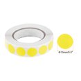 thumbnail image 2 of Inventory QC Stickers Labels 13mm/0.5" Yellow for Inventory Warehouse Stock 1 Roll 1000 Piece, 2 of 5