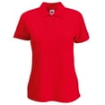 thumbnail image 2 of Fruit Of The Loom Womens Lady-Fit 65/35 Short Sleeve Polo Shirt, 2 of 2