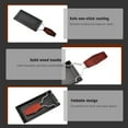 thumbnail image 2 of Cheese Raclette Set Cheese Melter Pan Non-Stick Raclette Grill Set Portable Candlelight Raclette with Spatula Home Metal Kitchen Grilling Tool with Wood Handle, 2 of 8